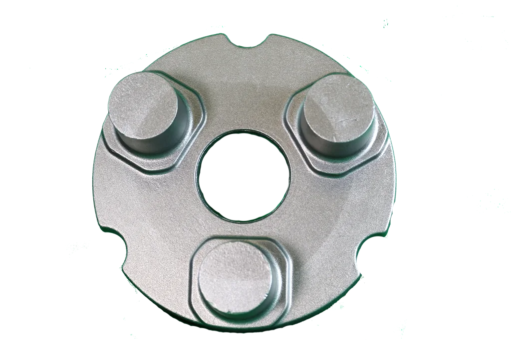 Heavy equipment flange